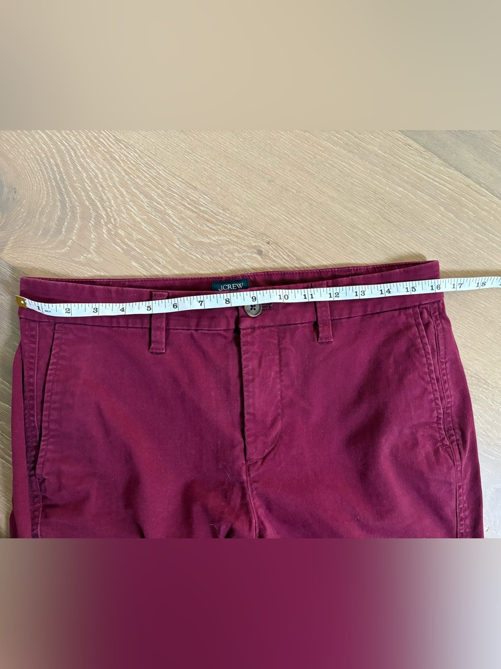 J. Crew Women’s Burgundy Chino Pants - Picture 7 of 7